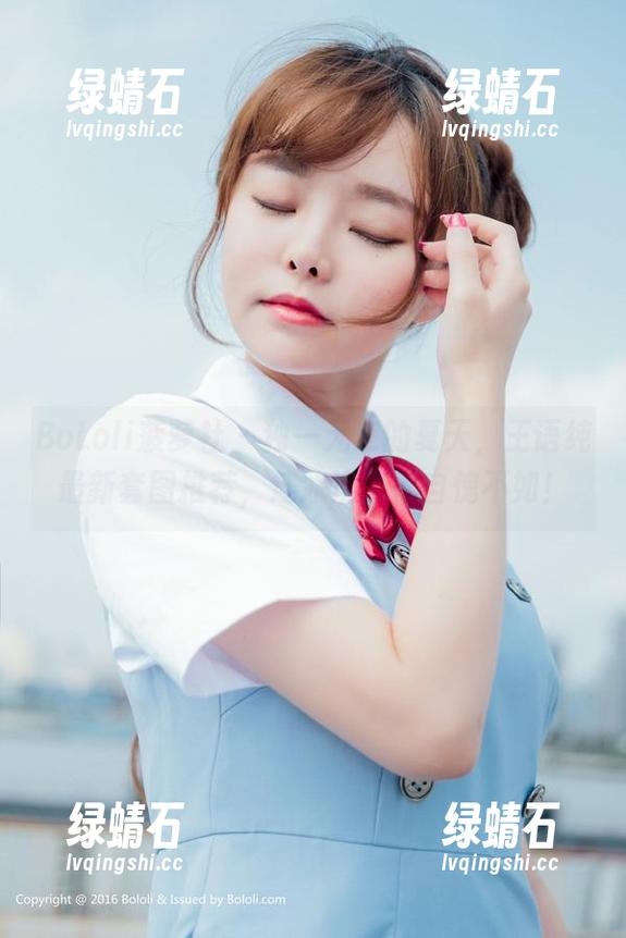 BoLoli菠萝社 - 独一无二的夏天，王语纯最新套图推荐，连冰淇淋都自愧不如！