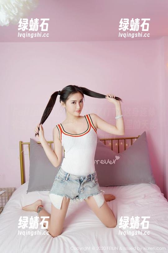 Feilin嗲囡囡-施忆佳KITTY Feilin嗲囡囡 - 施忆佳KITTY这身连体衣全套让我想兼职当模特,图集里的天使们排队抢着争宠呀!