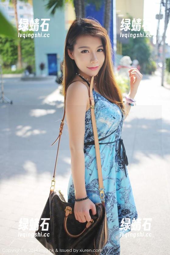 MyGirl美媛馆 - 最新制服系列，看Angela小热巴原图我真的有种想咬手帕的冲动...