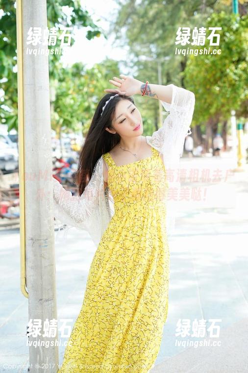 YouMi尤蜜荟 - 熊小诺带着高清相机去户外：她把每片叶子都拍得美美哒！