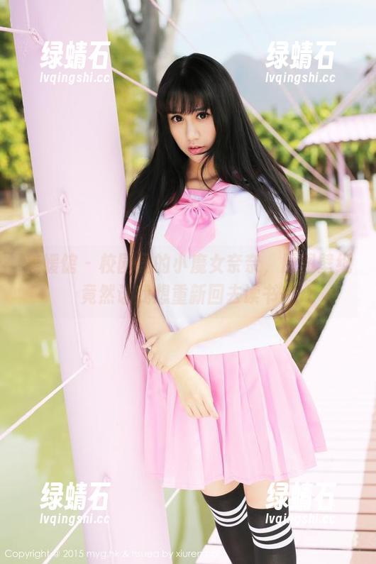 美媛馆 - 校园里的小魔女奈奈，原图壁纸竟然让我想重新回去读书…